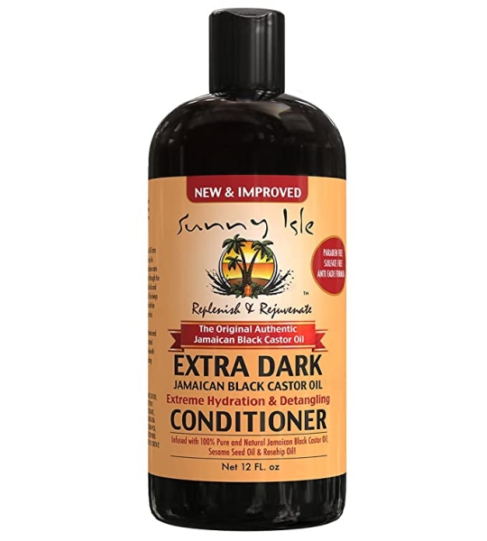  Sunny Isle Extra Dark Jamaican Black Castor Oil Conditioner (12oz) 