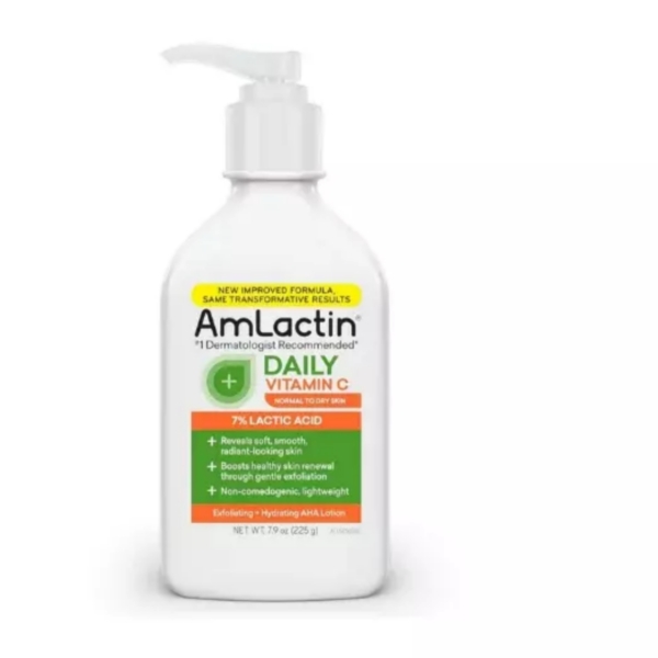 AmLactin Daily Vitamin C with 7% Lactic Acid 