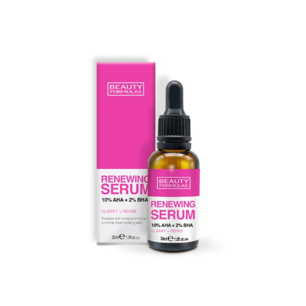 Beauty Formulas Renewing Serum 10%AHA+2% BHA 