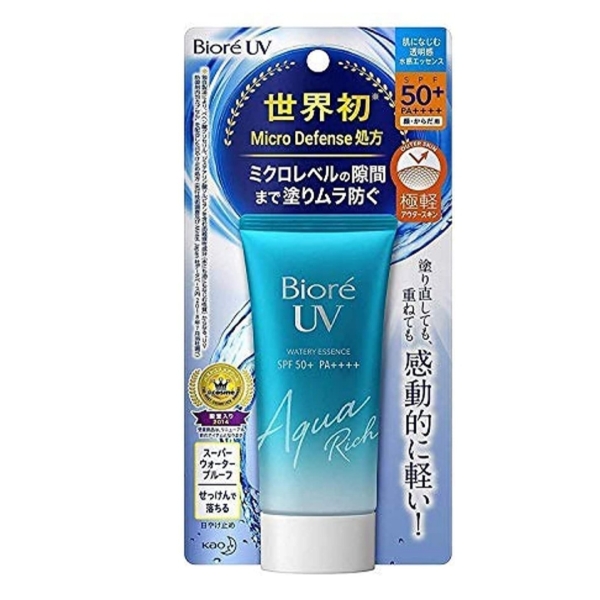 Biore UV Aqua Rich Watery Essence Sunscreen SPF 50