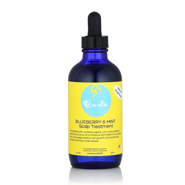Curls Blueberry & Mint Hair and Scalp Strengthening Oil