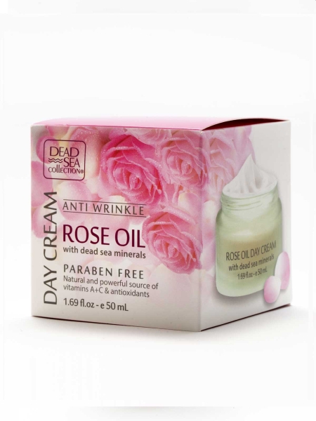 Dead Sea Collection Rose Oil Day Cream 