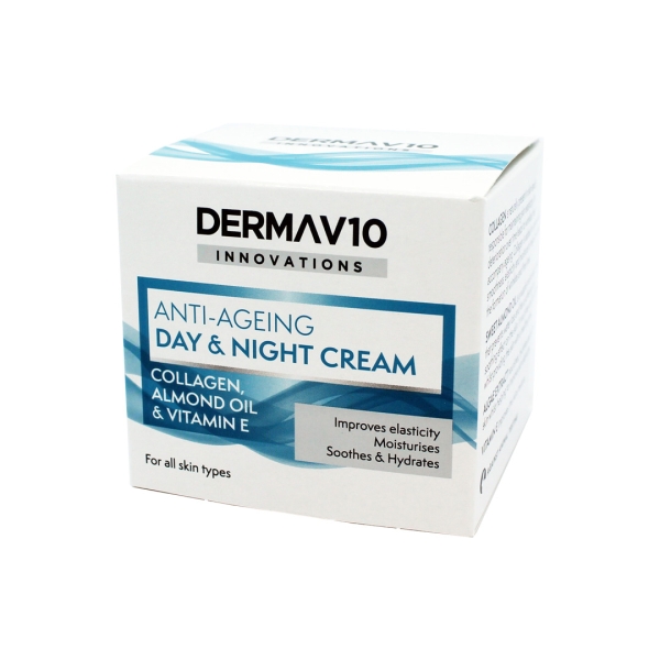Dermav10 Anti Aging Day & Night Cream 