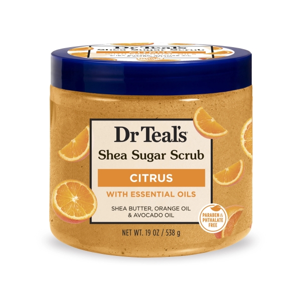 Dr. Teal's Shea Sugar Citrus Body Scrub 