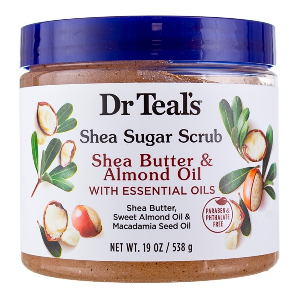 Dr. Teal's Shea Sugar Sheabutter & Almond OilScrub 