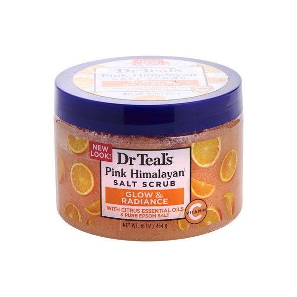 Dr Teal's Citrus Salt Scrub Glow & Radiance 