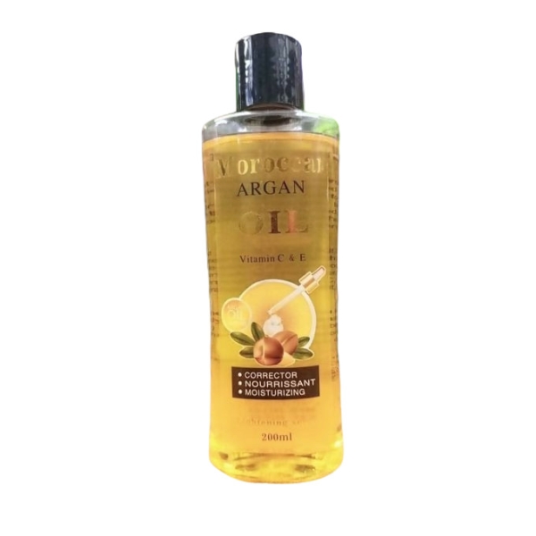 Moroccan Argan Oil With Vitamin C &E