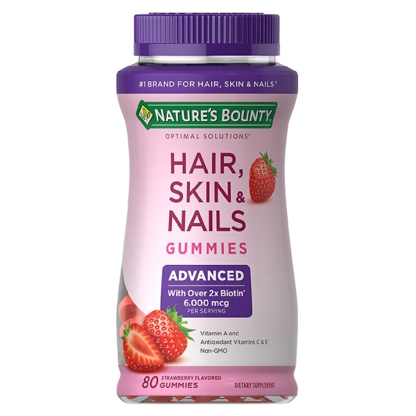 Natureâ€™s Bounty Advanced Hair Skin and Nails Gummies (80 count)