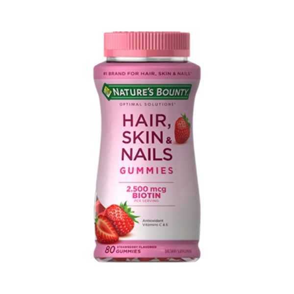 Nature's Bounty Hair Skin and Nails Gummies (80)