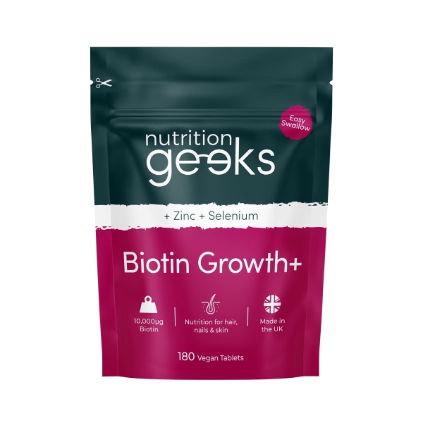 Nutrition Geeks Biotin Growth 