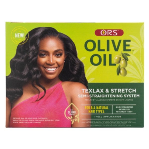ORS Olive Oil Texlax & Stretch Semi-Straightening System 