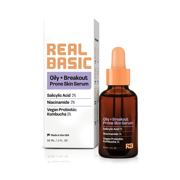 Real Basic Oily+ Breakout Prone Skin Serum (Salicylic 2%+ Niacinamide 2%) 