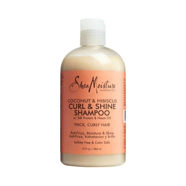 Sheamoisture Coconut & Hibiscus Curl & Shine Shampoo 