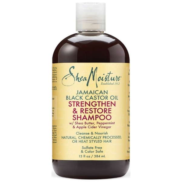  SheaMoisture Jamaican Black Castor Oil Strengthen & Restore Shampoo 