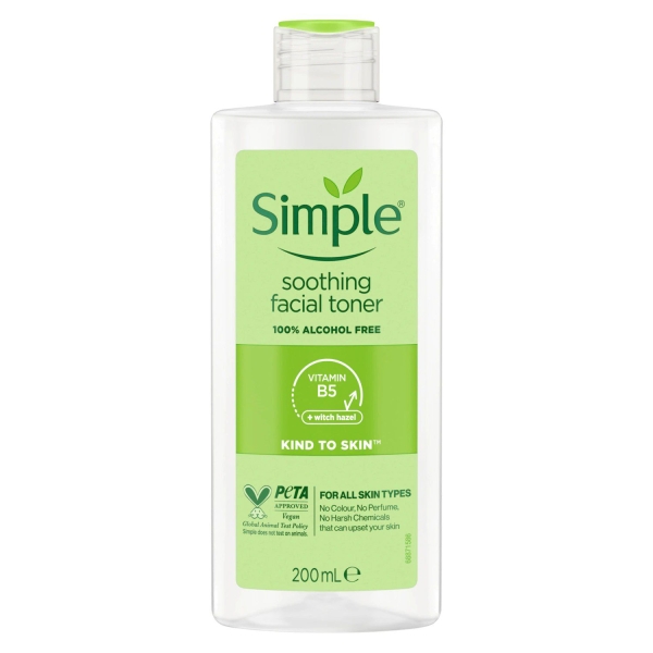 Simple Soothing Facial Toner (200ml)