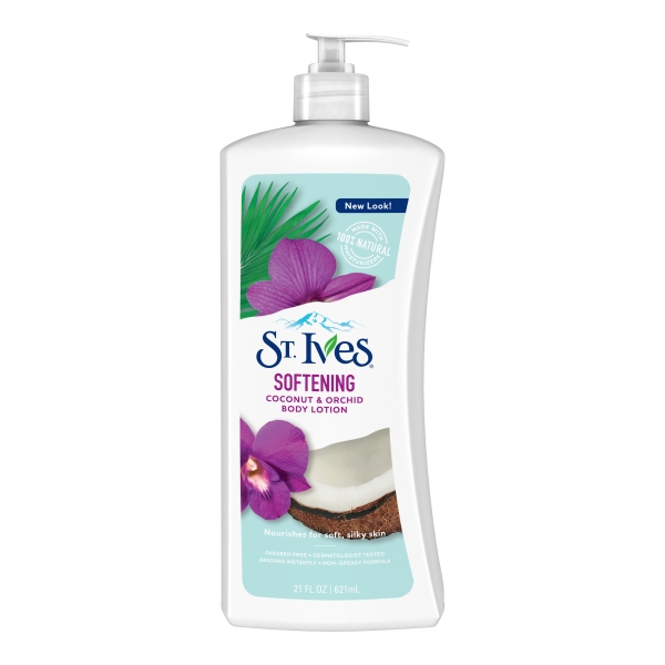 St. Ives Softening Body Lotion Coconut and Orchid (21oz) 
