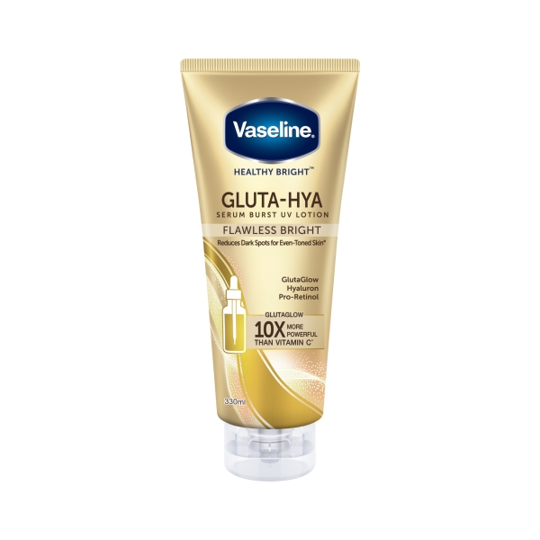 Vaseline Gluta Hya Serum Burst Lotion Flawless Bright