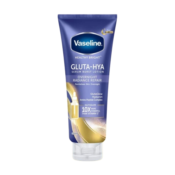 Vaseline Gluta Hya Serum Burst Lotion Overnight Radiance Repair 